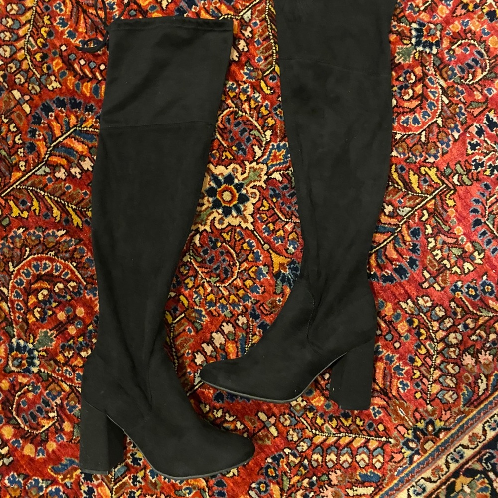 Suede ThighHigh Boots